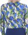 Блуза с принтом "синие тюльпаны" www.EkaterinaSmolina.ru