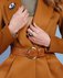 Пальто с удлиненными лацканами и юбкой-тюльпан www.EkaterinaSmolina.ru