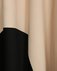 Платье бежевого цвета с расклешенной асимметричной юбкой www.EkaterinaSmolina.ru