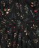 Платье-трансформер черного цвета с цветочным принтом www.EkaterinaSmolina.ru