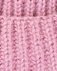 Шапка розового цвета с крупной вязкой www.EkaterinaSmolina.ru
