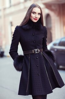 Красивые пальто на зиму