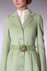 Пальто-камзол из кашемира, светло-зелёного цвета www.EkaterinaSmolina.ru