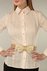 Блуза из хлопкового шитья, персиковая. www.EkaterinaSmolina.ru
