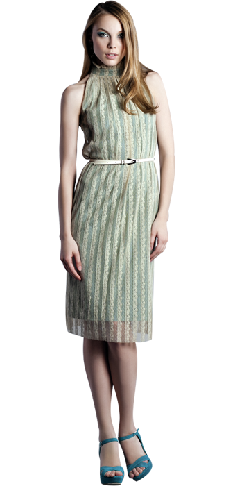 Платье  с американской проймой, кружевное www.EkaterinaSmolina.ru