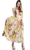 Платье из цветного шифона в пол, с разрезом сверху www.EkaterinaSmolina.ru