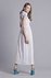 Платье-рубашка длиной в пол из белого шитья www.EkaterinaSmolina.ru