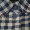 Блуза из клетчатой ткани с удлиненной спинкой