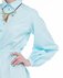 Блуза с пышными рукавами, голубая www.EkaterinaSmolina.ru