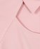 Блуза трикотажная с декоративным вырезом на груди розового цвета www.EkaterinaSmolina.ru