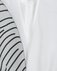 Блуза удлиненная  с рисунком "отпечатки пальцев", белого цвета www.EkaterinaSmolina.ru