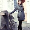 Двустороннее пальто с юбкой-плиссе
