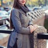 Двустороннее пальто с юбкой-плиссе