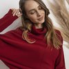 Трикотажное платье макси красного цвета