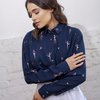Классическая блуза с принтом "гимнастки"
