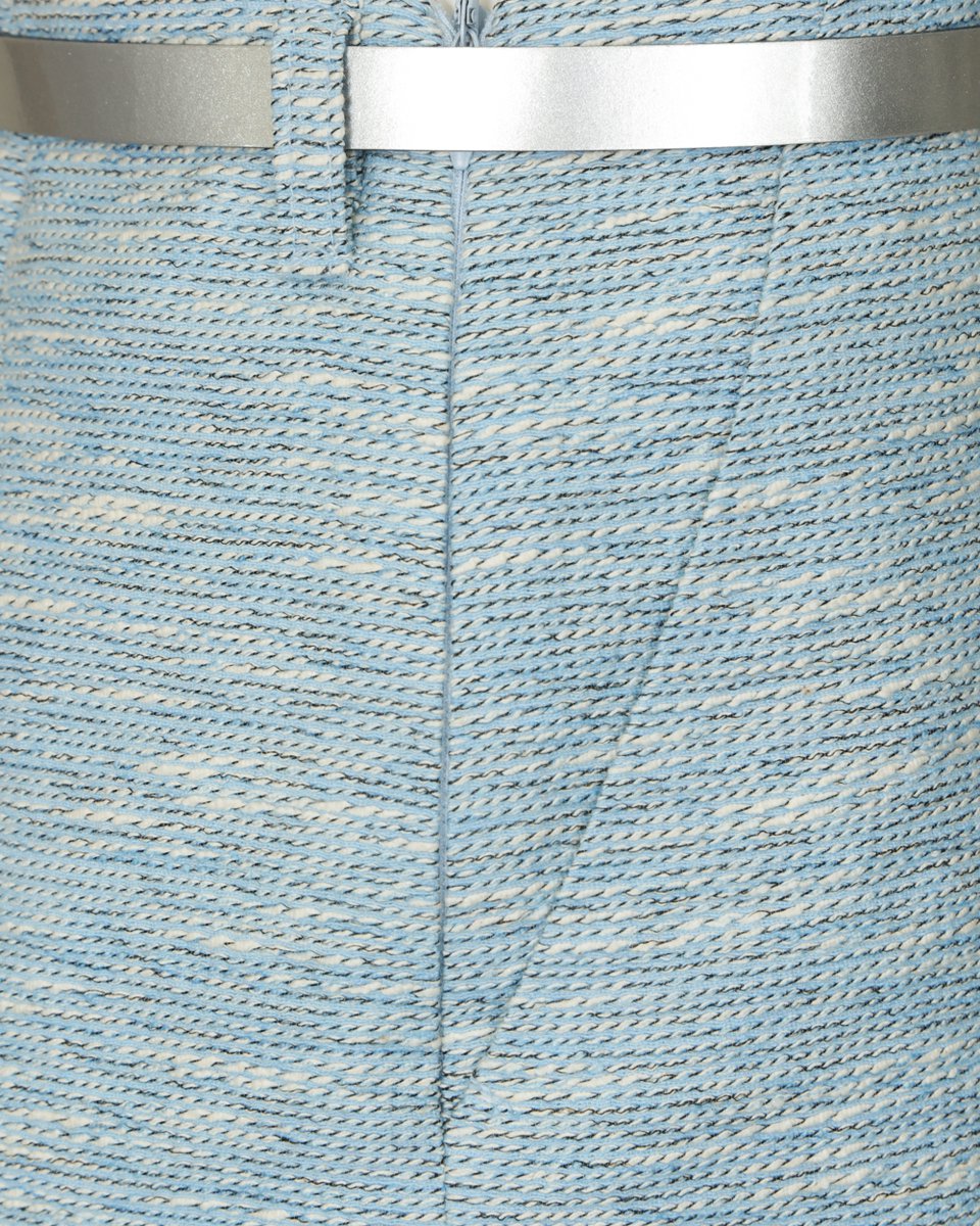 Комбинезон-шорты голубого цвета
