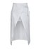 Комплект шорты и юбка с запахом из льна белого цвета www.EkaterinaSmolina.ru