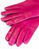 Кожаные перчатки цвета фуксии www.EkaterinaSmolina.ru