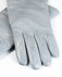 Кожаные перчатки светло-серого цвета www.EkaterinaSmolina.ru