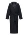 Пальто-кимоно черного цвета со съемным капюшоном www.EkaterinaSmolina.ru