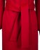 Зимнее пальто красного цвета с пышными рукавами www.EkaterinaSmolina.ru