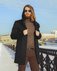 Мужское пальто прямого силуэта черного цвета www.EkaterinaSmolina.ru