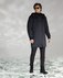 Мужское пальто прямого силуэта цвета серый меланж www.EkaterinaSmolina.ru