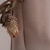 Пальто из кашемира и шерсти молочного цвета. Limited ed.