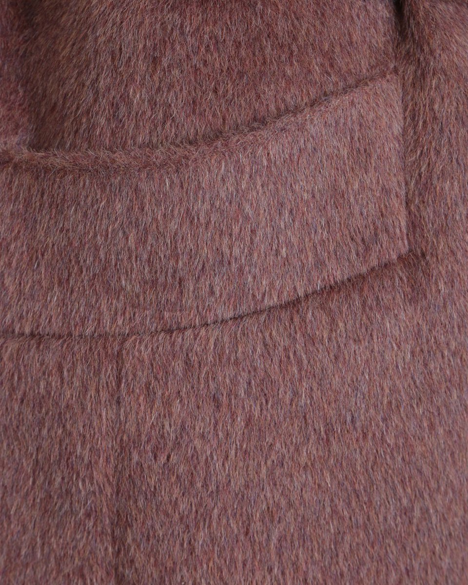 Пальто из кашемира и шерсти розового цвета. Limited ed.