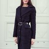 Пальто с отстегивающимся капюшоном, цвет черный