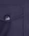 Однобортный тренч черничного цвета с накладными карманами www.EkaterinaSmolina.ru