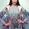 Пальто свободного силуэта с капюшоном 