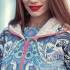 Пальто свободного силуэта с капюшоном 