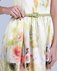 Платье акварель с юбкой со складками www.EkaterinaSmolina.ru