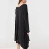 Платье графитового цвета "Asymmetric"
