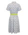 Платье белого цвета с принтом "рыбы" www.EkaterinaSmolina.ru
