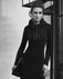 Платье макси с капюшоном, черного цвета www.EkaterinaSmolina.ru