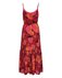 Платье макси с воланом на юбке, принт "Цветы" www.EkaterinaSmolina.ru