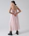 Платье розового цвета на бретелях с открытой спиной www.EkaterinaSmolina.ru