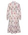 Платье-рубашка с цветочным принтом с воланом на юбке www.EkaterinaSmolina.ru