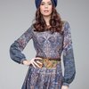 Платье с принтом "арабский ковер"