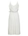 Платье с юбкой-гофре, белого цвета www.EkaterinaSmolina.ru
