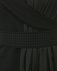 Черное трикотажное платье с драпировкой из шифона www.EkaterinaSmolina.ru