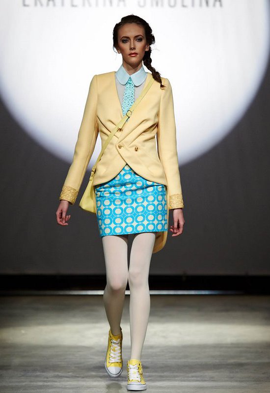 Показ весенней коллекции 2013 haute couture от Модного дома Екатерины Смолиной