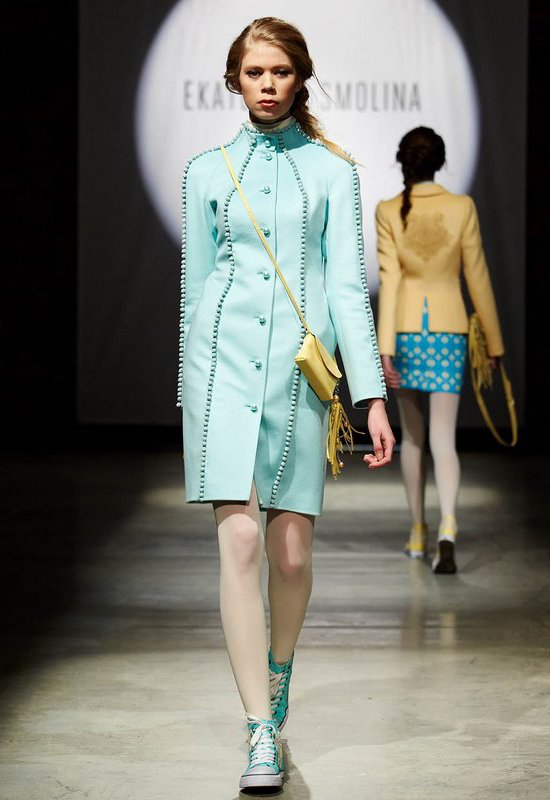 Показ весенней коллекции 2013 haute couture от Модного дома Екатерины Смолиной