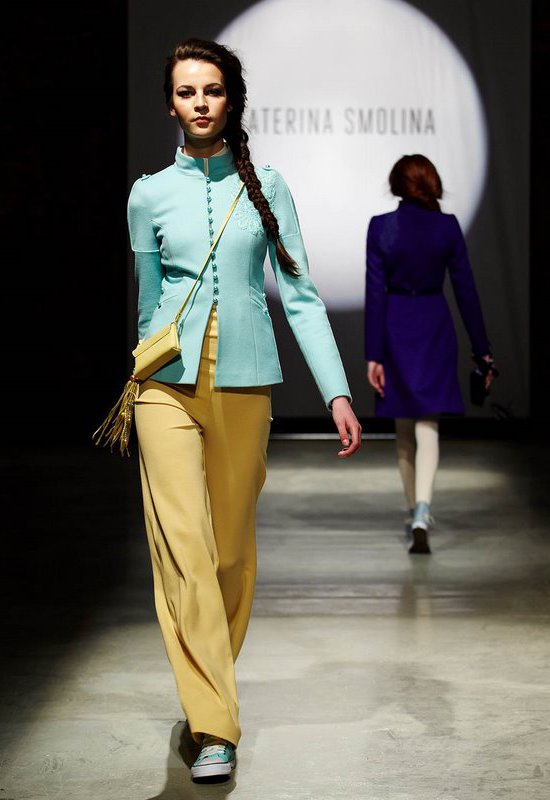 Показ весенней коллекции 2013 haute couture от Модного дома Екатерины Смолиной