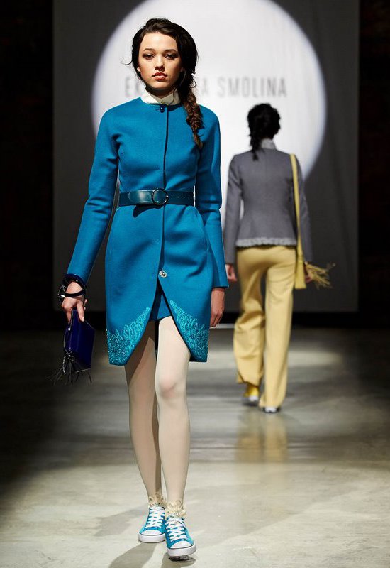 Показ весенней коллекции 2013 haute couture от Модного дома Екатерины Смолиной