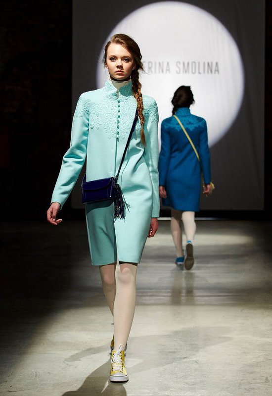 Показ весенней коллекции 2013 haute couture от Модного дома Екатерины Смолиной