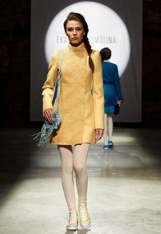 Показ весенней коллекции 2013 haute couture от Модного дома Екатерины Смолиной