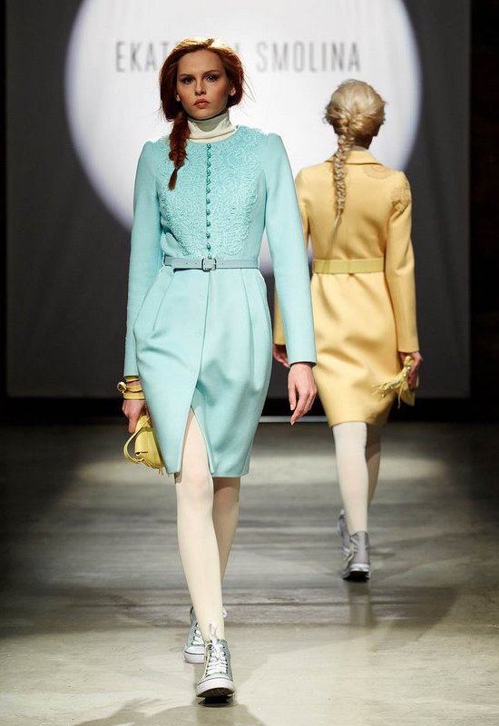Показ весенней коллекции 2013 haute couture от Модного дома Екатерины Смолиной